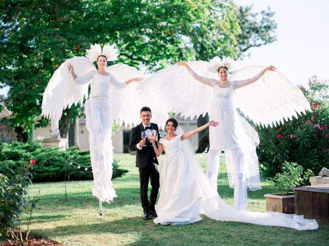 Le mariage de Thiago et Bénédicte à Moulon, Gironde 31