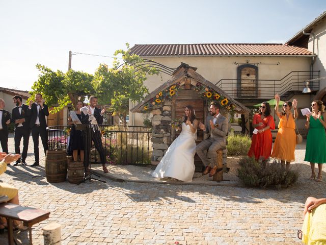 Le mariage de Guillaume et Lenaïc à Mornand-en-Forez, Loire 25