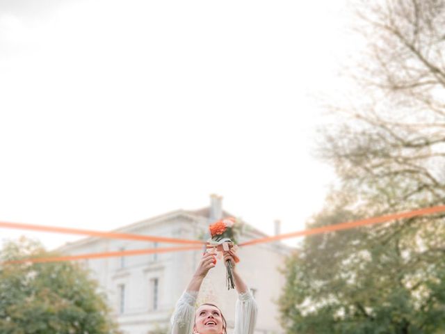Le mariage de Thibault et Astrée à Lachaise, Charente 28