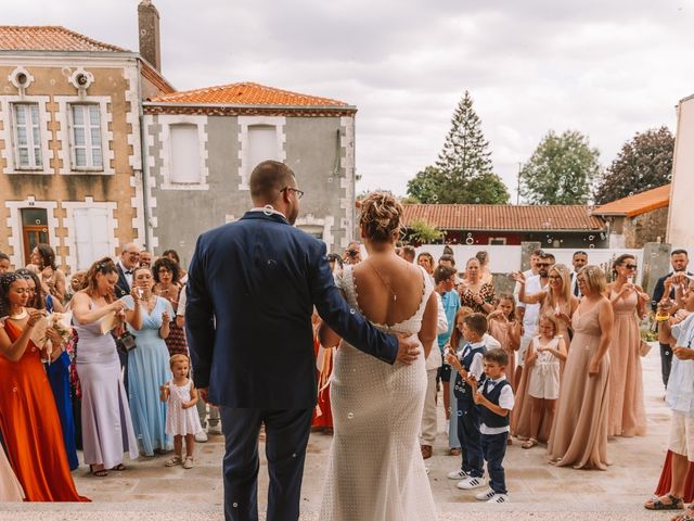 Le mariage de Clément et Angélique à La Tourlandry, Maine et Loire 55