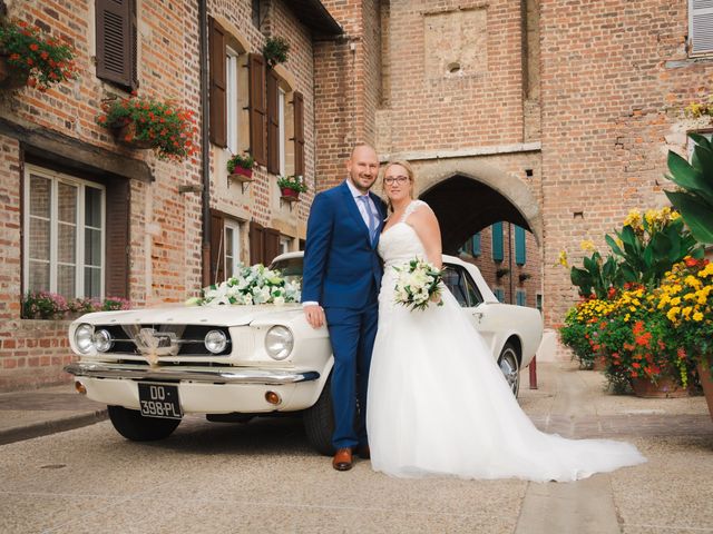 Le mariage de Romain et Marine à Saint-Trivier-sur-Moignans, Ain 7