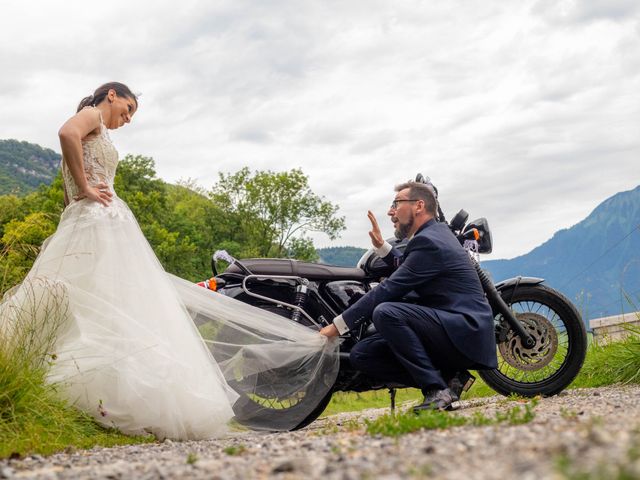 Le mariage de Laurent et Marianne à Faverges, Haute-Savoie 95