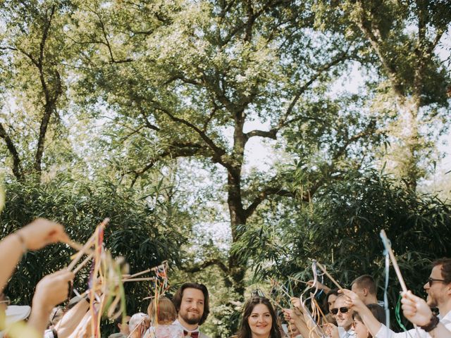 Le mariage de Kevin et Natacha à Marions, Gironde 30