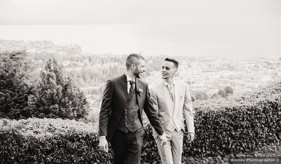 Le mariage de Yannick et Simone à Montreux, Vaud