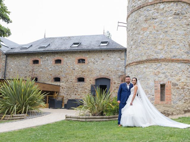 Le mariage de Valentin et Virginie à Andouillé, Mayenne 34