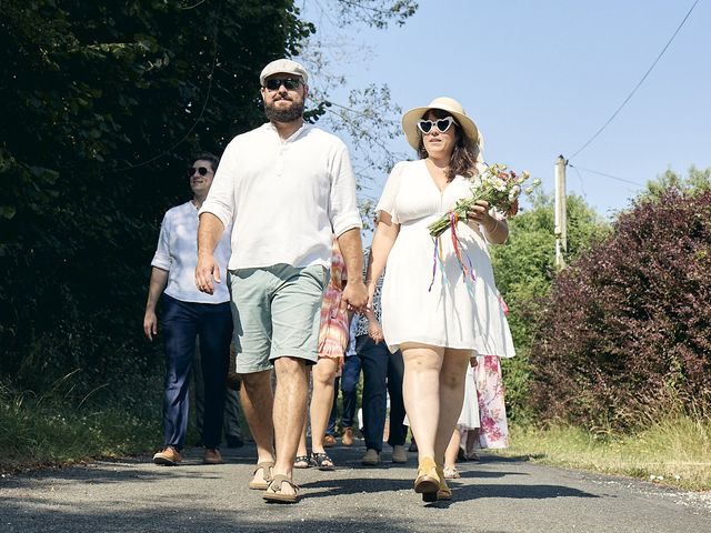 Le mariage de Alexandre et Célia à Saint-Aulaye, Dordogne 2