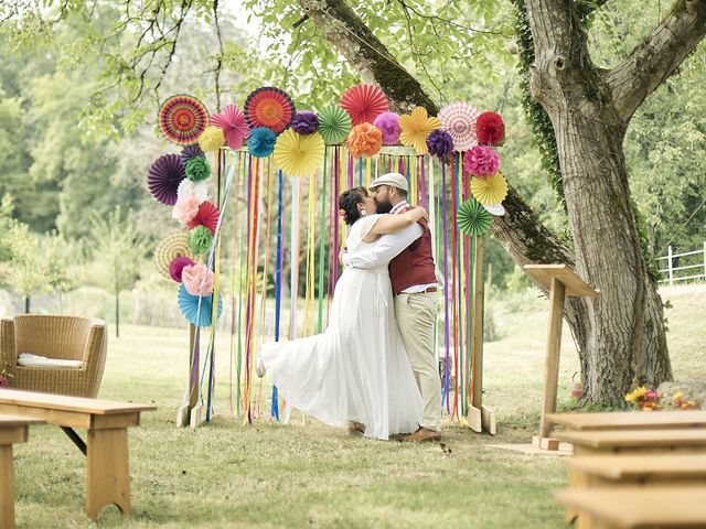 Le mariage de Alexandre et Célia à Saint-Aulaye, Dordogne 12