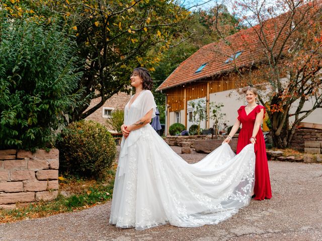 Le mariage de Matthieu et Justine à Oberhaslach, Bas Rhin 30