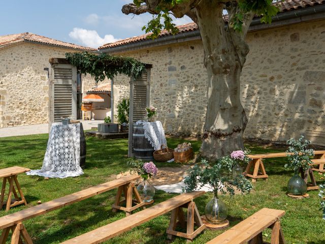 Le mariage de Meddy et Sarah à Aillas, Gironde 6