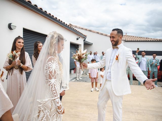 Le mariage de Ludmilla et Geoffrey à Caunes-Minervois, Aude 17