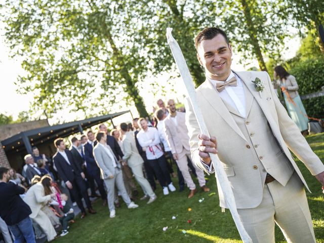 Le mariage de geoffrey et Audrey à Wicres, Nord 80