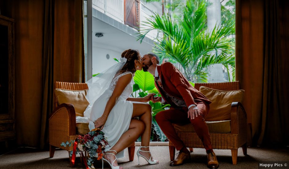 Le mariage de Denis et Valérie à Saint-Gilles les Bains, La Réunion
