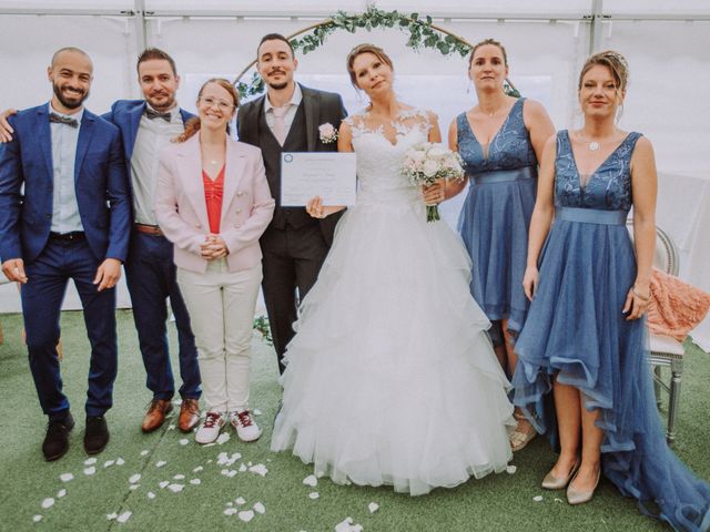 Le mariage de Morgane et Samy à Artres, Nord 92