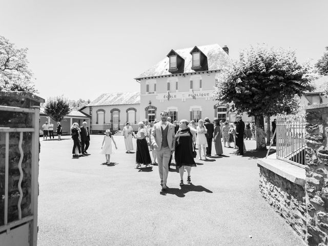 Le mariage de Julien et Sandra à Arnac-Pompadour, Corrèze 1