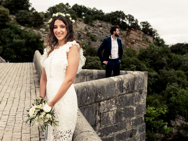 Le mariage de Gary et Jessica à Brissac, Hérault 44