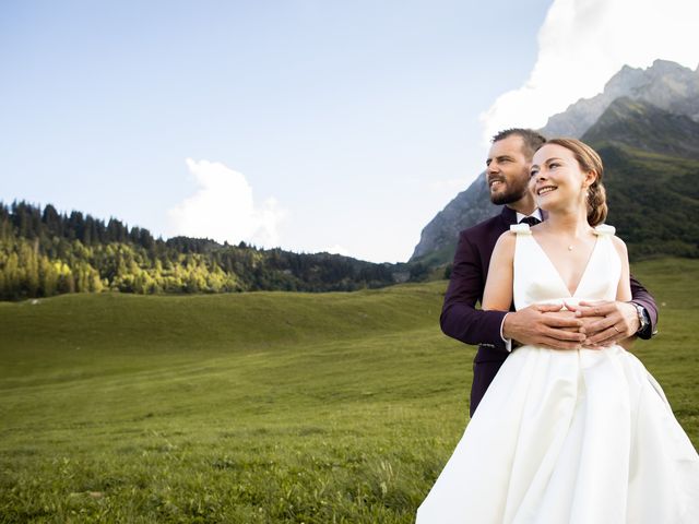 Le mariage de Romain et Camille à La Clusaz, Haute-Savoie 1