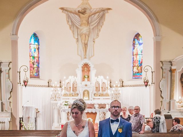 Le mariage de David et Emilie à Servigny-lès-Sainte-Barbe, Moselle 56