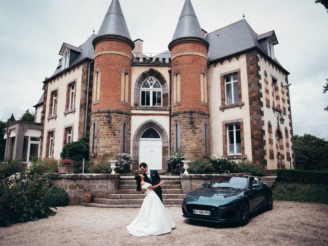 Le mariage de Robin et Lucie à Bonnemain, Ille et Vilaine 17