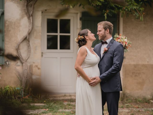 Le mariage de Guillaume et Amélie à Druyes-les-Belles-Fontaines, Yonne 6