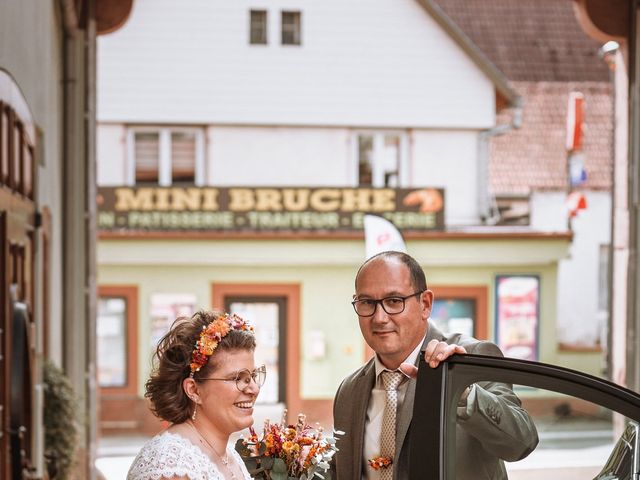 Le mariage de Lucas et Lou-Anne à Ergersheim, Bas Rhin 8