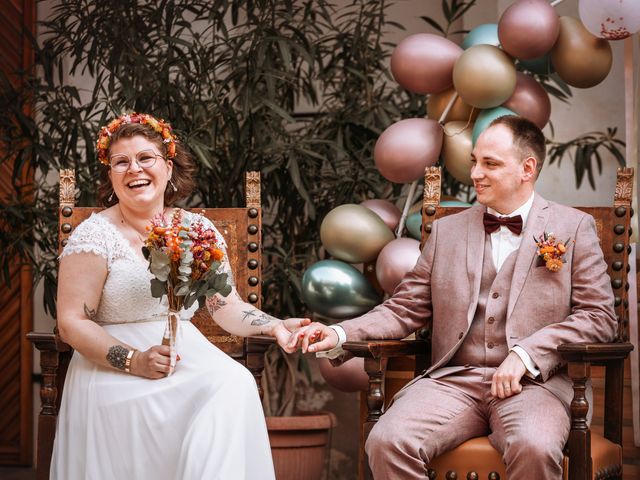 Le mariage de Lucas et Lou-Anne à Ergersheim, Bas Rhin 16