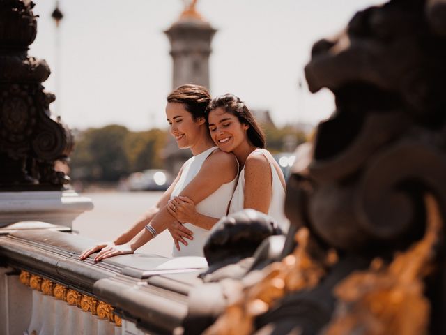 Le mariage de Maya et Lucie à Paris, Paris 27