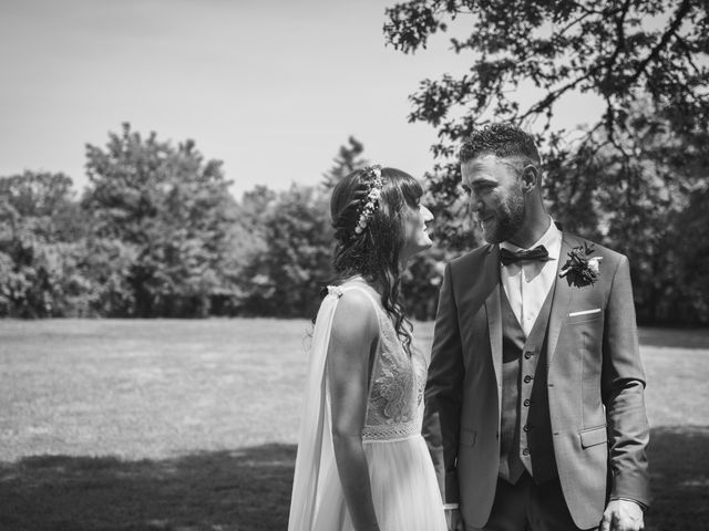 Le mariage de Steve et Sarah  à Cognac-la-Forêt, Haute-Vienne 34