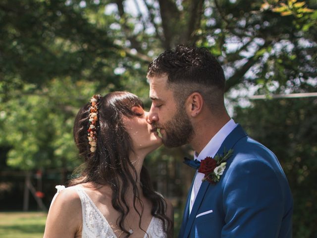 Le mariage de Steve et Sarah  à Cognac-la-Forêt, Haute-Vienne 35