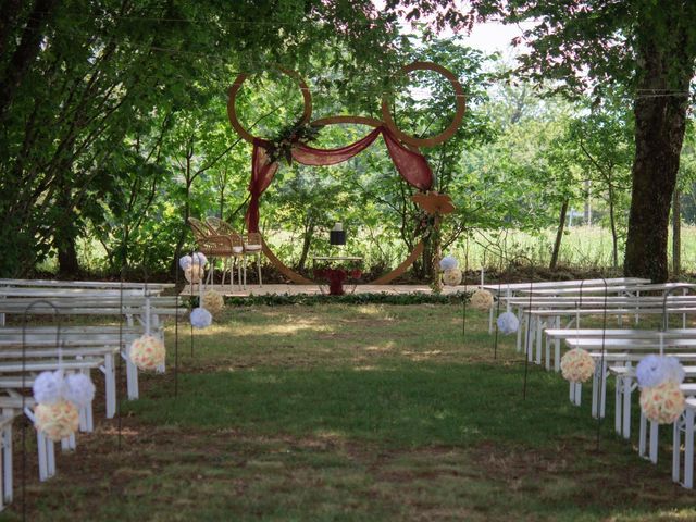 Le mariage de Steve et Sarah  à Cognac-la-Forêt, Haute-Vienne 45