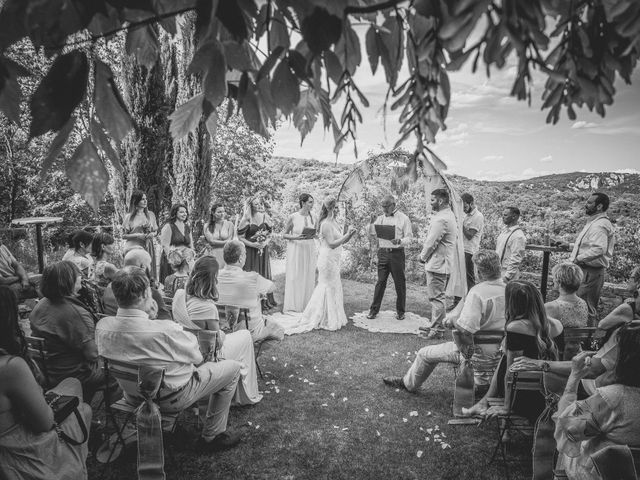 Le mariage de Jarrett et Elodie à Brissac, Hérault 43