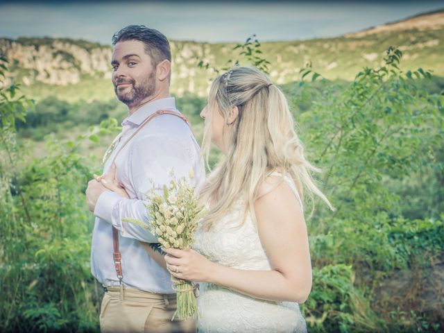 Le mariage de Jarrett et Elodie à Brissac, Hérault 74