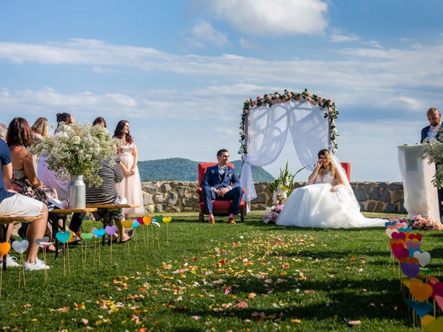 Le mariage de Sylvain et Elyse  à Lucéram, Alpes-Maritimes 20