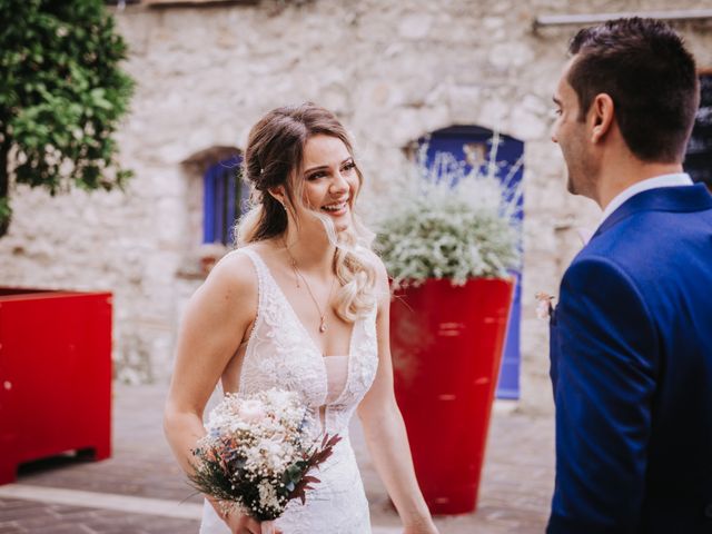 Le mariage de Sylvain et Elyse  à Lucéram, Alpes-Maritimes 34