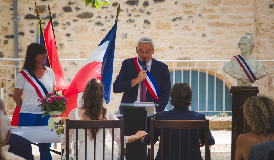 Le mariage de Baptiste et Laura à Montagnac, Hérault