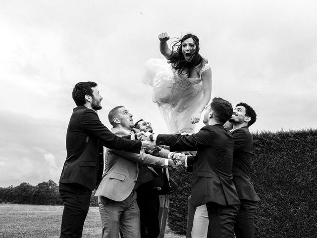 Le mariage de Clément et Gladys à Marlieux, Ain 10