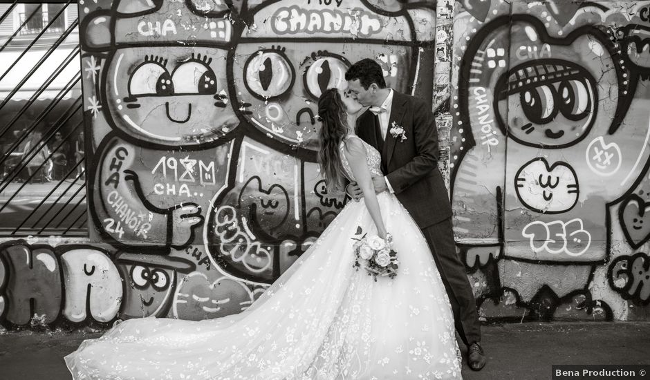 Le mariage de Johan et Mégane à Paris, Paris
