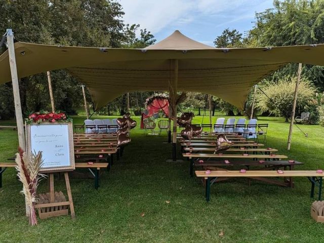 Le mariage de Christian et Annabelle à Sainte-Eulalie-en-Born, Landes 1