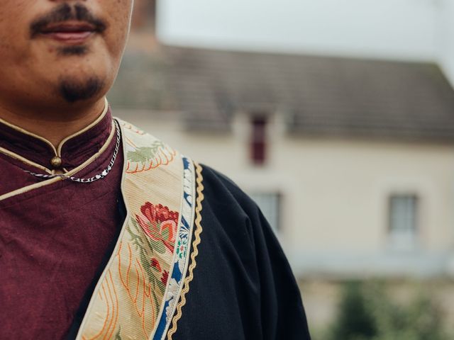 Le mariage de Tenzin et Eloise à Écrosnes, Eure-et-Loir 3