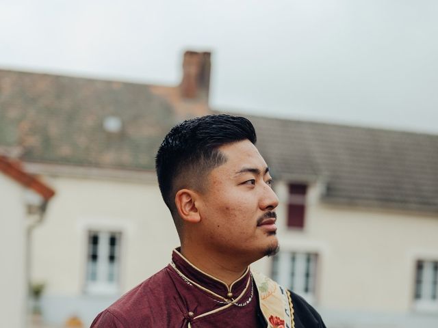 Le mariage de Tenzin et Eloise à Écrosnes, Eure-et-Loir 4