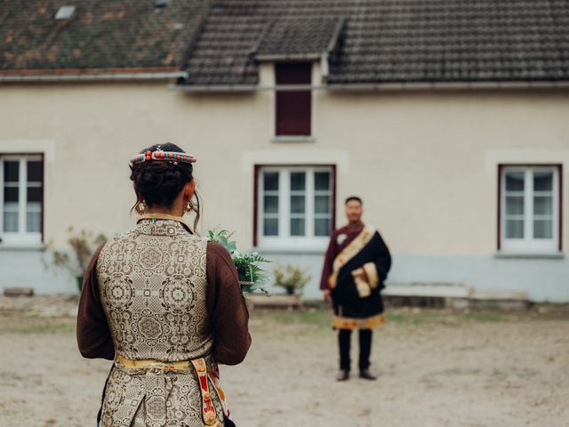 Le mariage de Tenzin et Eloise à Écrosnes, Eure-et-Loir 2