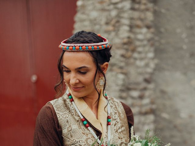Le mariage de Tenzin et Eloise à Écrosnes, Eure-et-Loir 9