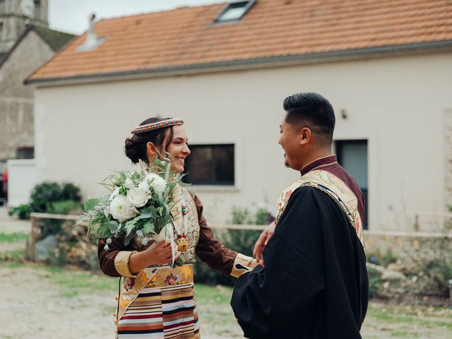 Le mariage de Tenzin et Eloise à Écrosnes, Eure-et-Loir 11