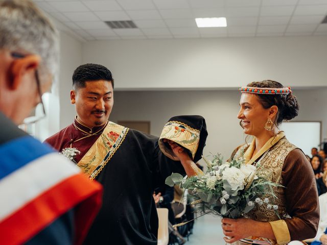 Le mariage de Tenzin et Eloise à Écrosnes, Eure-et-Loir 15