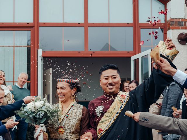 Le mariage de Tenzin et Eloise à Écrosnes, Eure-et-Loir 20