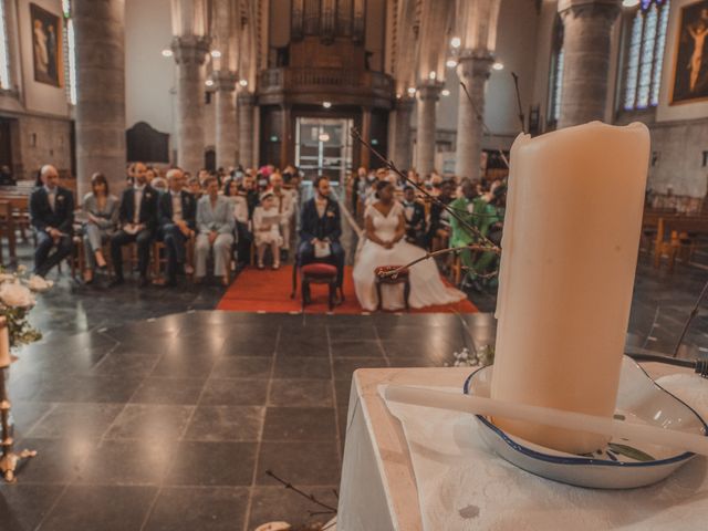 Le mariage de Nicolas et Matondo à Dottignies, Hainaut 40