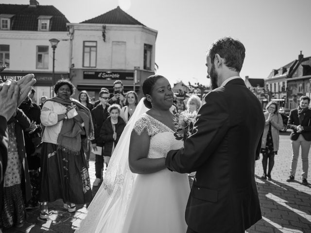 Le mariage de Nicolas et Matondo à Dottignies, Hainaut 45