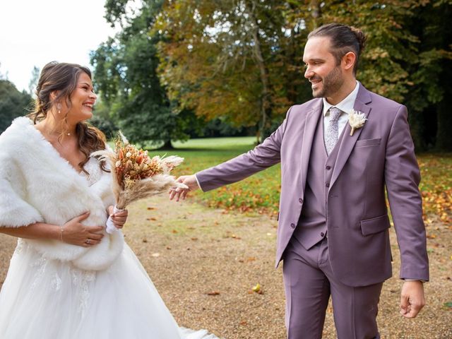 Le mariage de Valentin et Delphine à Le Pin-en-Mauges, Maine et Loire 36