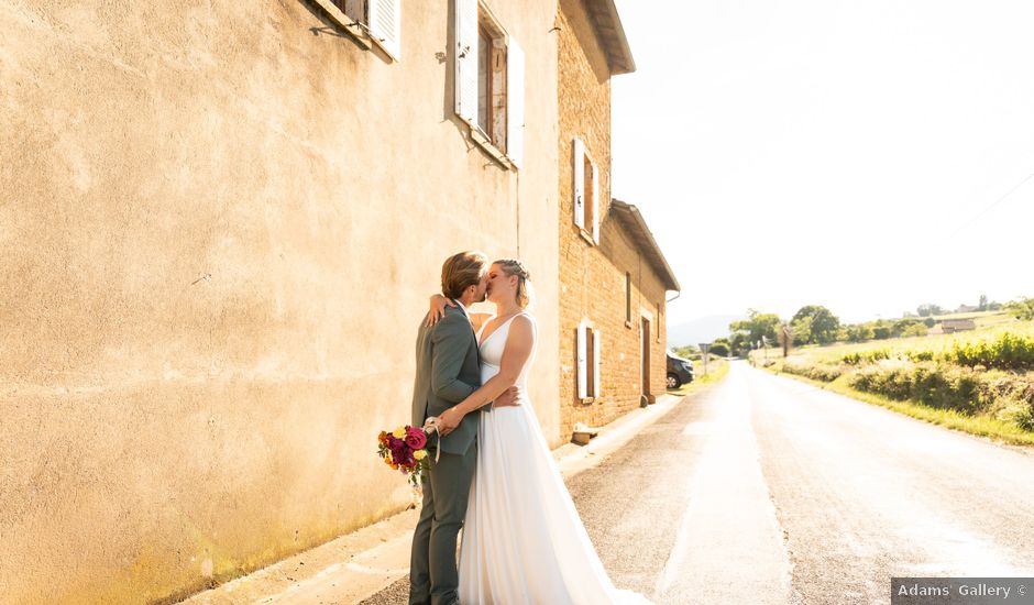 Le mariage de Mathieu et Elodie à Denicé, Rhône