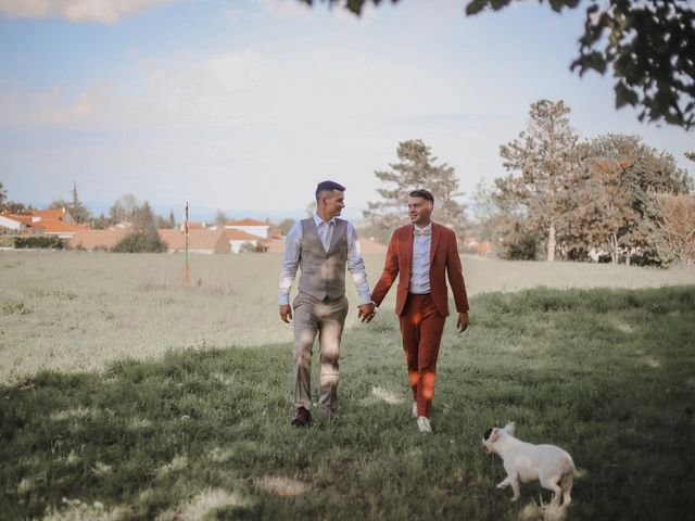 Le mariage de Alexis et Géraud à Châteaugay, Puy-de-Dôme 92