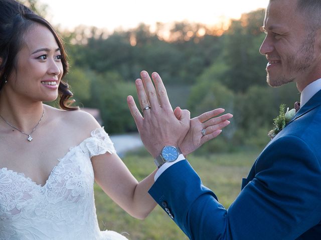 Le mariage de Sébastien et Linda à Saint-Aulaye, Dordogne 13